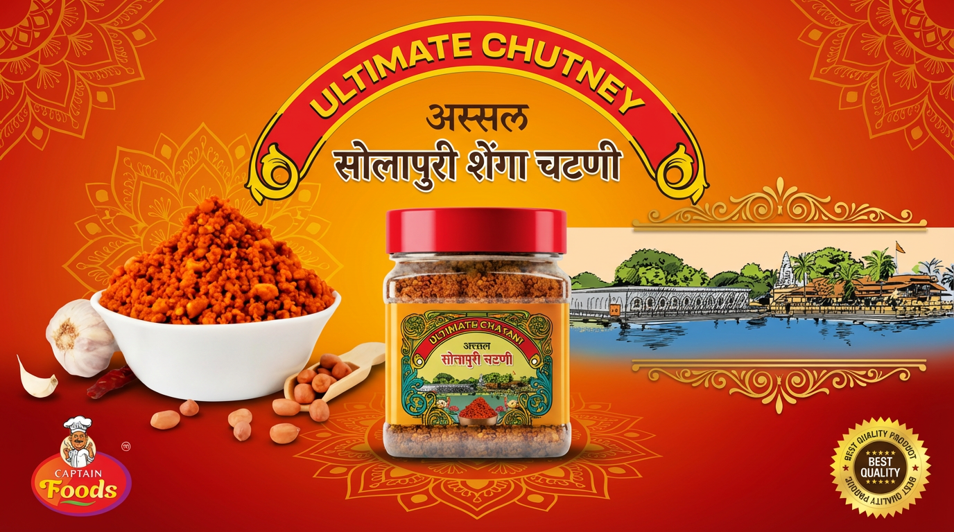 solapuri Shengdana chutney