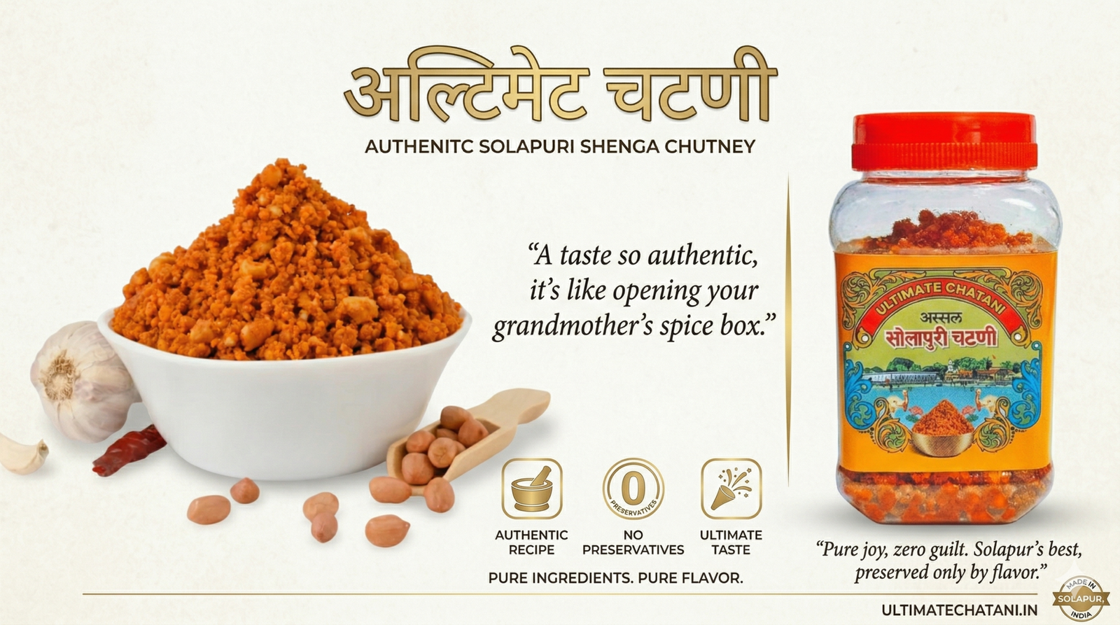 Solapuri Shenga Chutney